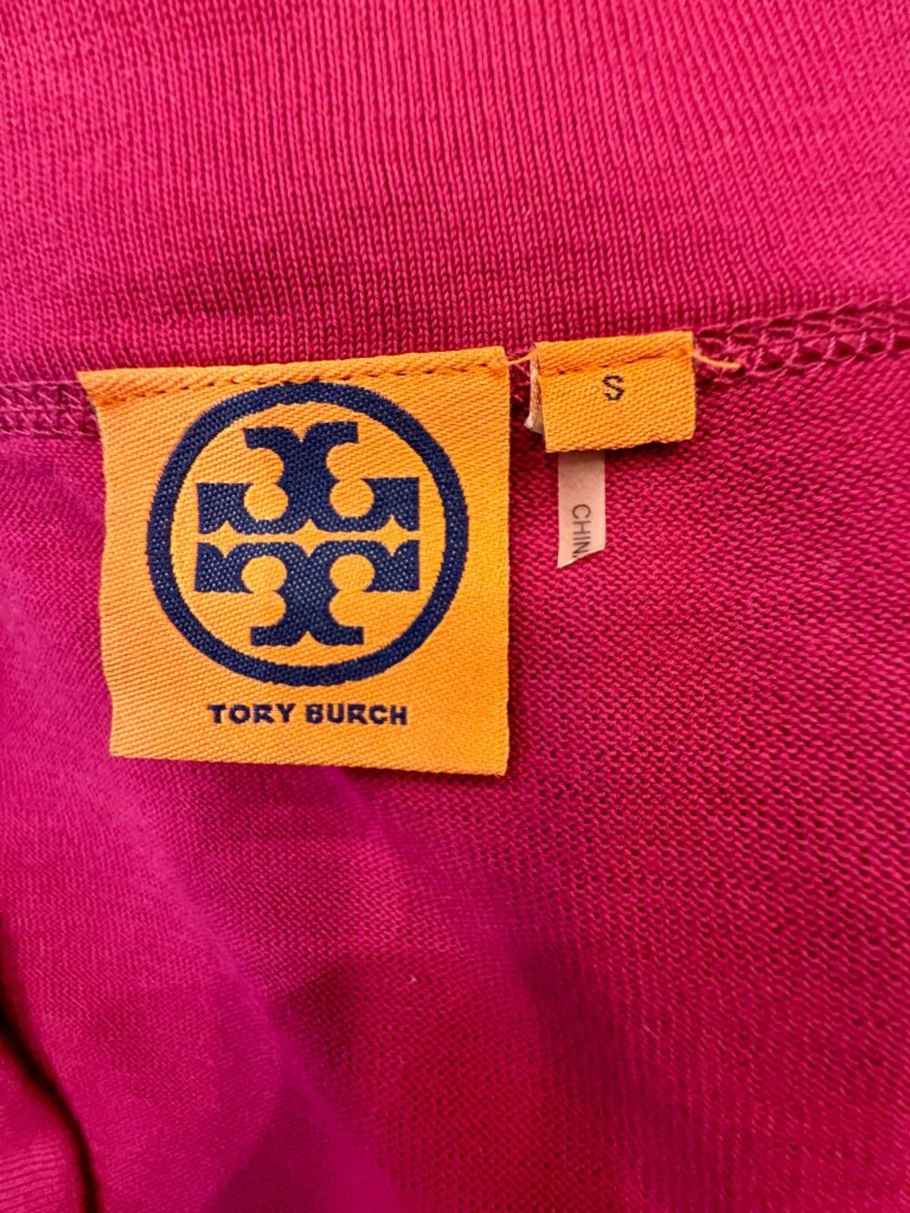 Tory Burch cardigan in a vibrant Pink/Fuchsia - Picture 3 of 7